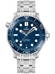 Omega Seamaster Diver 300M Blue Dial Men's Watch 210.30.42.20.03.001