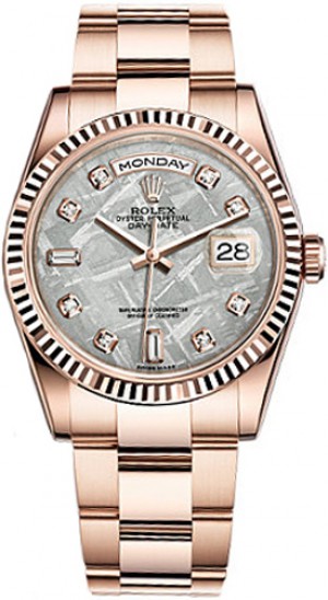 Rolex Day-Date 36 Solid Gold Watch 118235