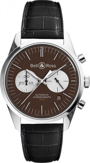 Bell & Ross Vintage 41mm Men's Watch BRG126-BRN-ST/SCR2-B-A-045