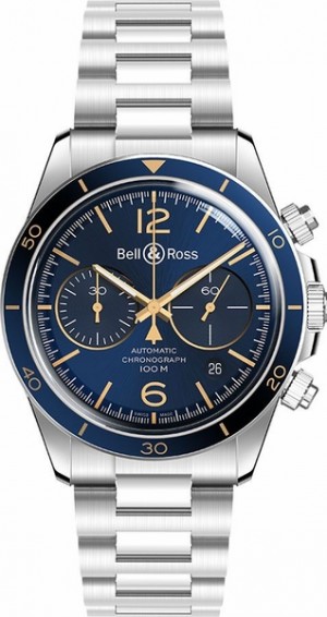 Bell & Ross Vintage Men's Authentic Watch BRV294-BU-G-ST/SST