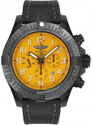 Breitling Avenger Hurricane Yellow Dial Men's Watch XB0170E4/I533-100W