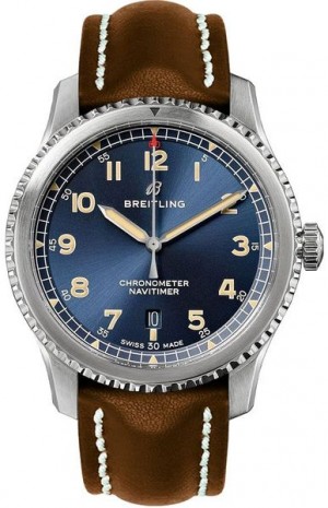 Breitling Aviator 8 Blue Dial Men's Watch A17315101C1X1