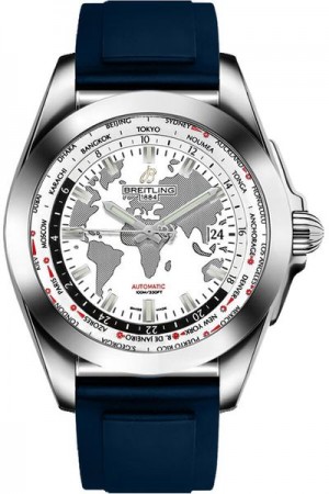 Breitling Galactic Unitime Men's Watch WB3510U0/A777-145S