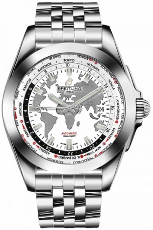 Breitling Galactic Unitime Men's Watch WB3510U0/A777-375A