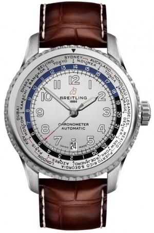 Breitling Aviator 8 B35 Automatic Unitime 43 Men's Watch AB3521U01G1P1