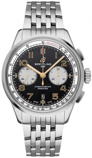 Breitling Premier B01 42 Men's Steel Watch AB0118A21B1A1
