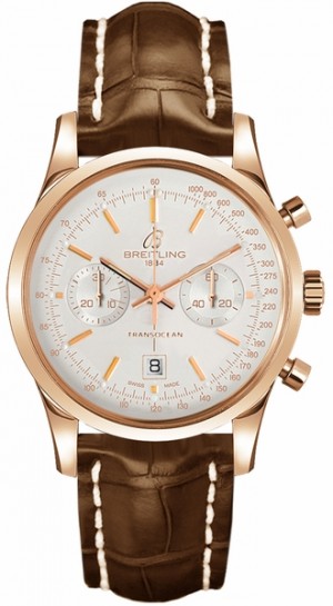Breitling Transocean Chronograph 38 Luxury Men's Watch R4131012/G758-722P