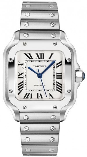 Cartier Santos De Cartier Medium Men's Watch WSSA0010