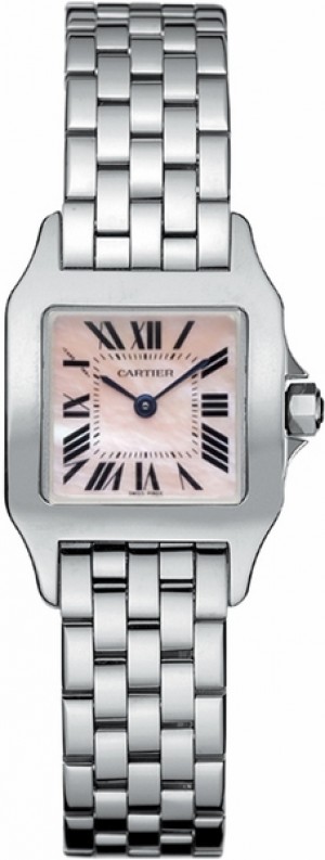 Cartier Demoiselle Pearl Pink Dial Women's Luxury Watch W25075Z5