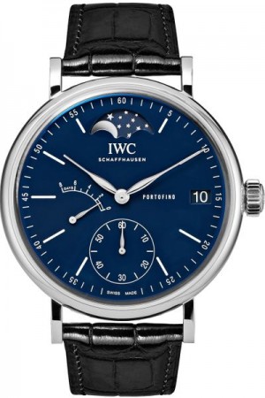 IWC Portofino Hand-Wound Moon Phase 150 Years Men's Watch IW516405