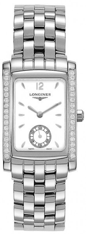 Longines DolceVita White Dial & Diamonds Women's Watch L5.502.0.16.6