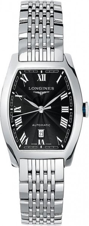 Longines Evidenza Black Roman Dial Women's Watch L2.142.4.51.6