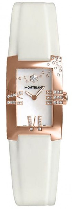 MontBlanc Profile Elegance Solid 18k Rose Gold Women's Watch 104288
