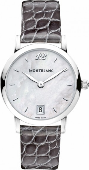 MontBlanc Star Classique Pearl White Dial Ladies Watch 108766