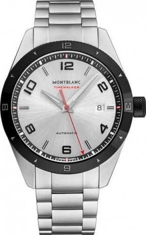 MontBlanc TimeWalker Automatic Silver Dial Men's Watch 116057