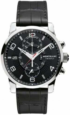 MontBlanc TimeWalker Chronograph Men's Watch Save 105077