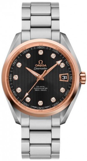 Omega Seamaster Aqua Terra Solid Rose Gold & Stainless Men's Watch 231.20.39.21.51.003