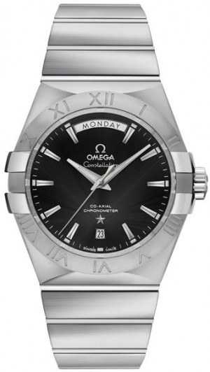 Omega Constellation Black Dial Men's Luxury Watch 123.10.38.22.01.001