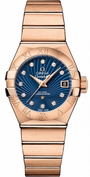 Omega Constellation Women's Luxury Watch 123.50.27.20.53.001