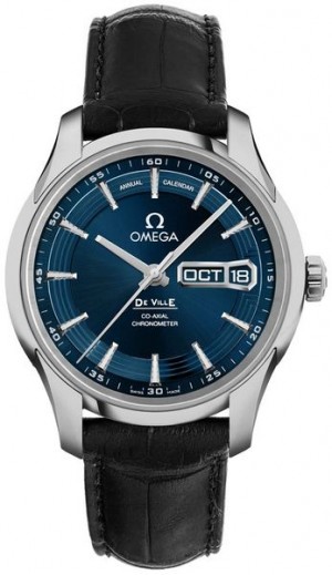 Omega De Ville Blue Dial Annual Calendar 41mm Men's Watch 431.33.41.22.03.001