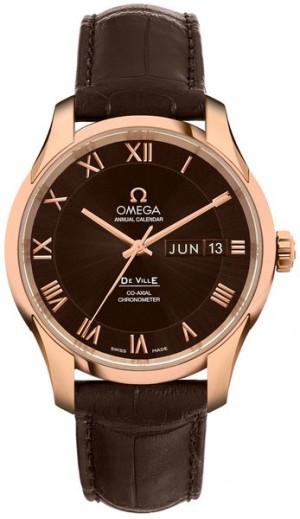 Omega De Ville Brown Dial Men's Watch 431.53.41.22.13.001