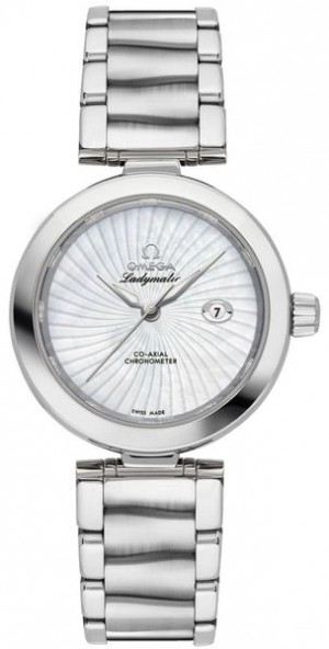 Omega De Ville Ladymatic Pearl White Supernova Pattern Dial Women's Watch 425.30.34.20.05.001