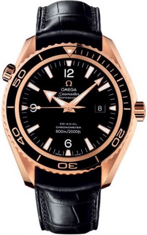 Omega Planet Ocean 600M Co-Axial 45.5mm Rose Gold Men's Watch 222.63.46.20.01.001