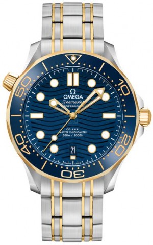 Omega Seamaster Blue Dial Men's Watch 210.20.42.20.03.001