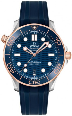 Omega Seamaster Blue Dial 42mm Men's Watch 210.22.42.20.03.002