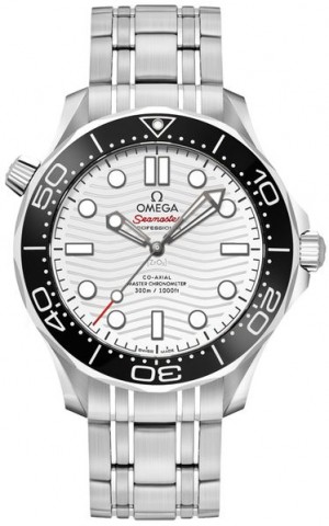 Omega Seamaster Diver 300M White Dial Men's Watch 210.30.42.20.04.001