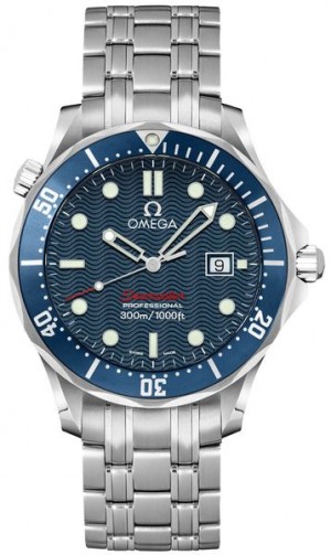 Omega Seamaster Quartz Blue Dial Men's Watch 2221.80.00
