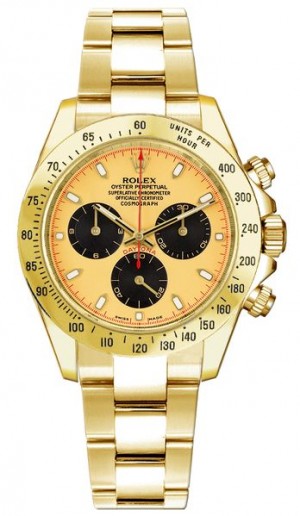 Rolex Cosmograph Daytona Yellow Gold Men's Watch 116528