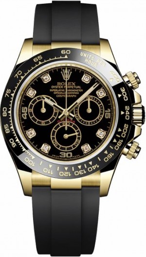 Rolex Cosmograph Daytona 18k Yellow Gold Men's Watch 116518LN