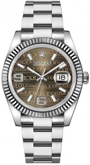 Rolex Datejust 36 Diamond Women's Watch 116234