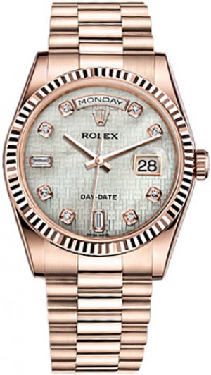 Rolex Day-Date 36 Luxury Swiss Watch 118235