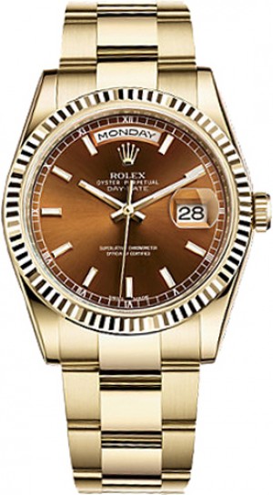 Rolex Day-Date 36 Men's Luxury Watch 118238