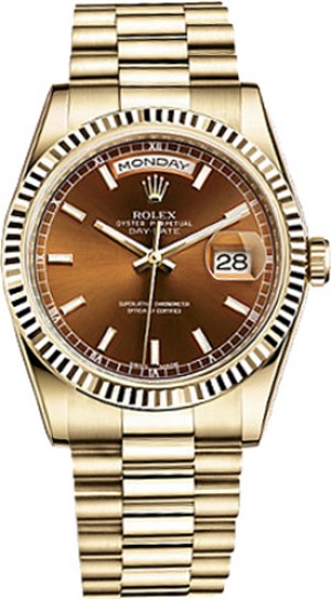 Rolex Day-Date 36 Luxury Men's Watch 118238