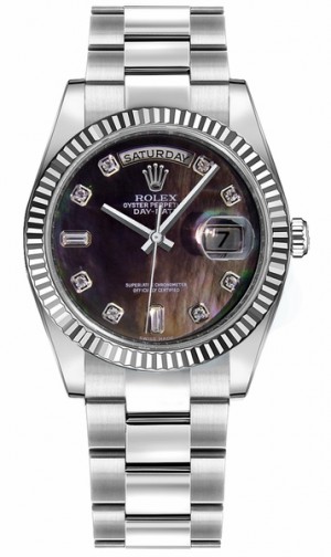 Rolex Day-Date 36 Solid White Gold Watch 118239