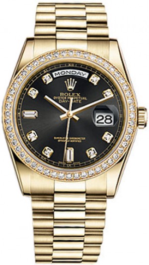 Rolex Day-Date 36 Solid Gold Watch 118348
