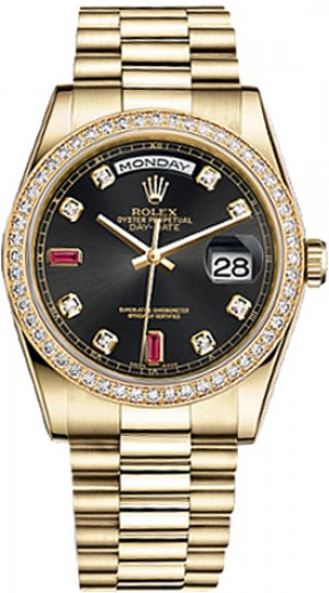 Rolex Day-Date 36 Gold Watch 118348
