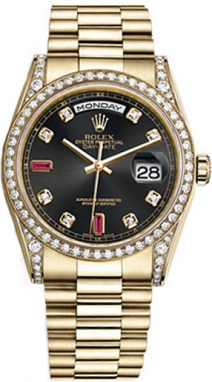 Rolex Day-Date 36 Luxury Gold Watch 118388