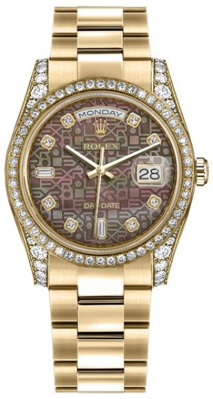 Rolex Day-Date 36 Solid 18K Gold Watch 118388