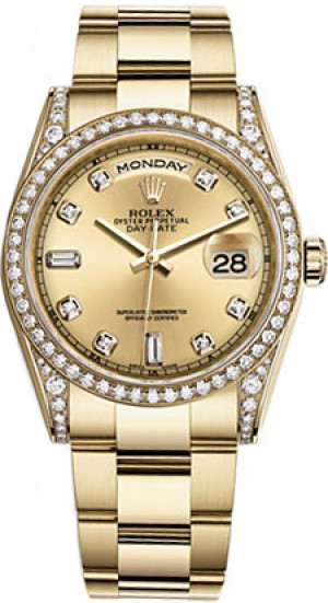Rolex Day-Date 36 Gold Watch 118388