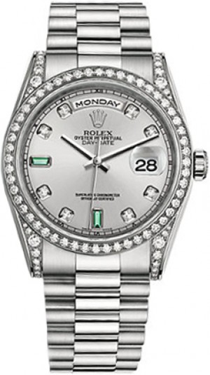 Rolex Day-Date 36 Diamond Gold Watch 118389