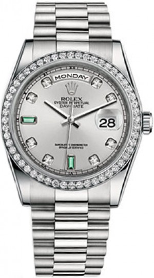 Rolex Day-Date 36 Diamond Watch 118346