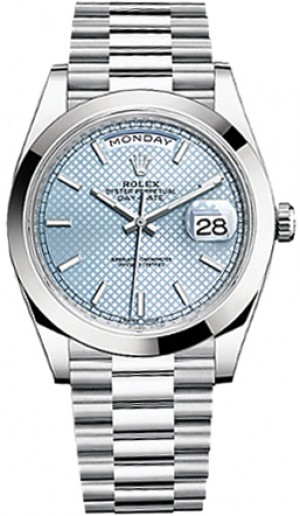 Rolex Day-Date 40 Men's Automatic Platinum Watch 228206
