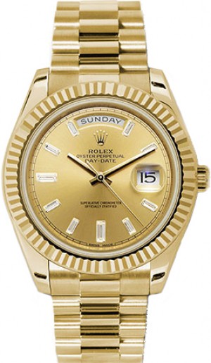 Rolex Day-Date 40 Solid Gold Watch 228238