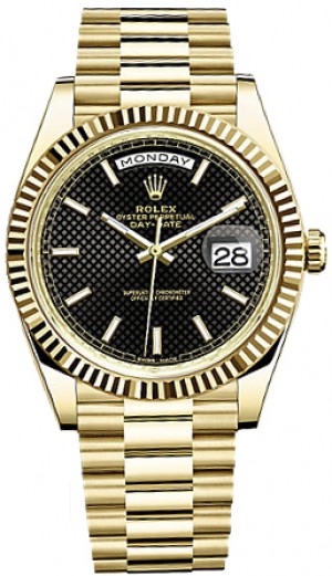 Rolex Day-Date 40 Gold Men's Watch 228238