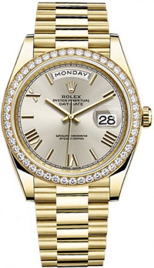 Rolex Day-Date 40 Gold Men's Watch 228348RBR