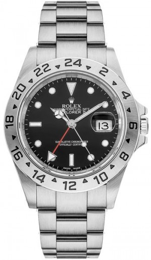Rolex Explorer II Black Dial 40mm Men's Watch 16570